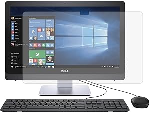 PcProfessional Screen Protector (Set of 2) for Dell Inspiron 22 3000 sereis 3263 21.5" All-in-One Touch Screen Desktop Anti Glare Anti Scratch filter radiation+ microfiber cloth