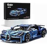 Nifeliz DIVN Race Car MOC Building Kit and Engineering Toy, Adult Collectible Sports Car Technology Building Kit, 1:8 Scale S