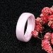 Tuhe Blue Purple Pink Ceramic Wedding Band 6mm Classic High Polished Size 6 7 8 9 Men Women Ring 3pcs/Set