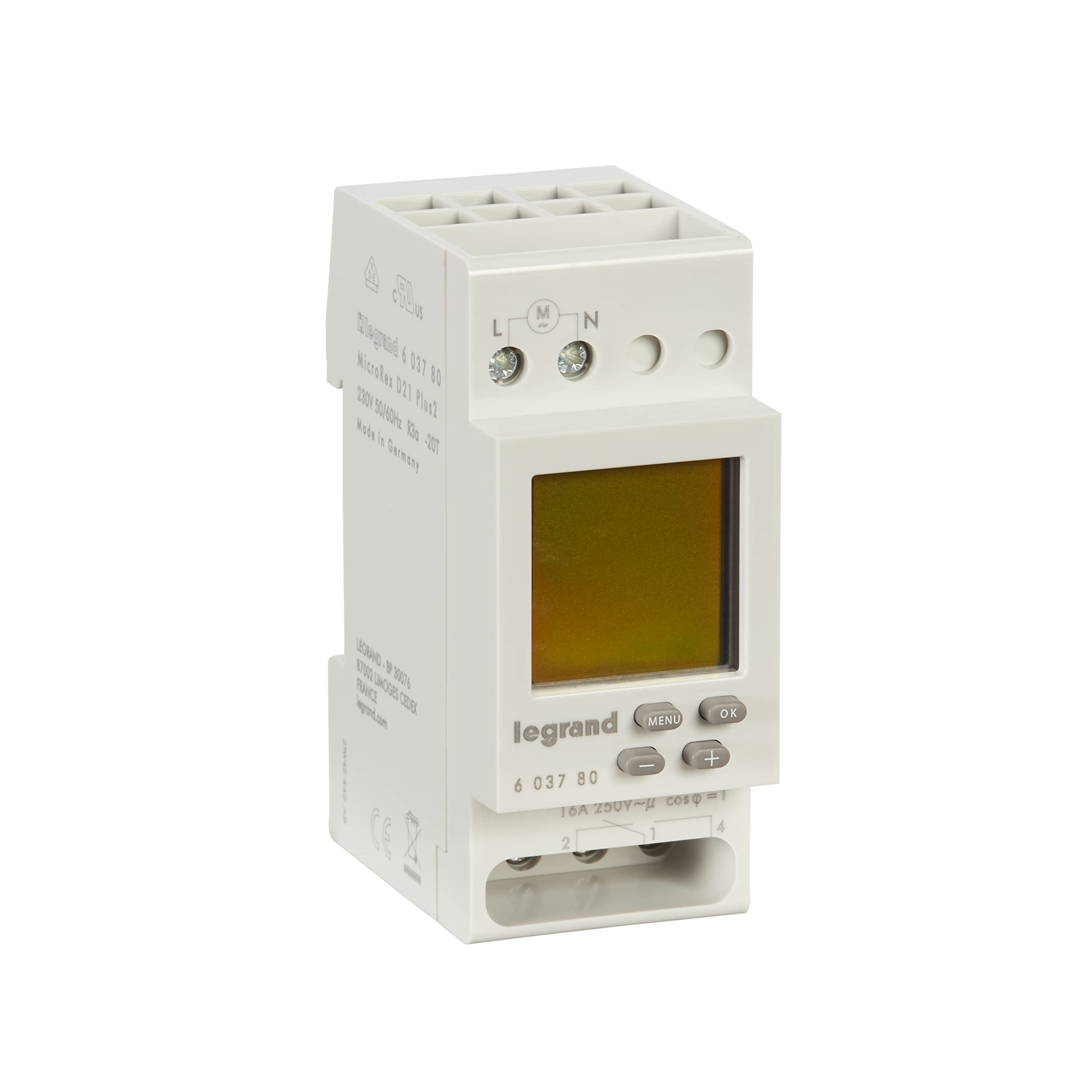 Legrand MicroRex D22 Digital Weekly Timer