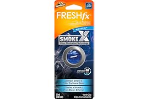 Armor All Fresh FX Smoke X Car Odor Eliminator , Car Air Freshener, Midnight Air Scent, 0.08 Fl Oz, 1 Count (Pack of 1)