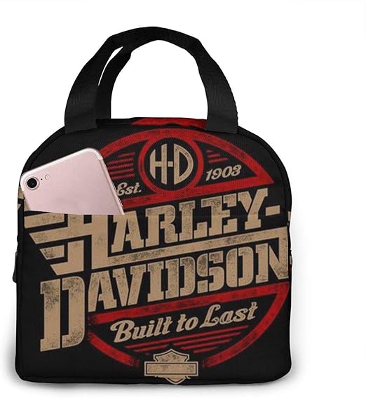 harley davidson lunch bag
