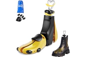 Exshoiu Shoe Stretcher Men, Women Leather Boot Stretcher for Wide Feets, Shoe Tree Adjustable Boot Widener Stretcher