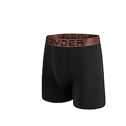 Spyder Mens Boxer Briefs 5 Pack Poly Spandex