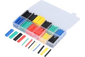 Srliya 280Pcs Heat Shrink Tube Nylon Colorful Wire Insulation Sleeves Retractable Tubing Set
