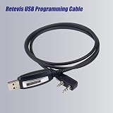 Retevis Programming Cable K 2 Pin RT622 RT24 RT27 RA79 RT5R 2303GS Chip view 2
