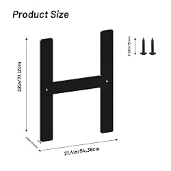 28 Inch House Numbers and Metal Letters for Outdoor