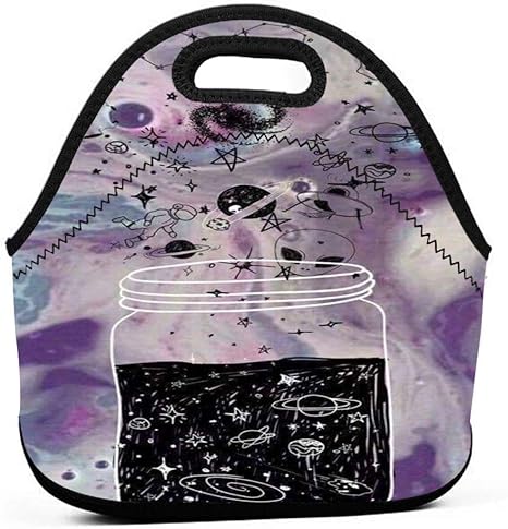 Amazon エイリアンイラスト クーラーバッグ 保冷バッグ ランチバッグ クーラーバッグ 保冷 保温 お弁当袋 大人 シンプル 洗える 大容量 男性にも 子供用として オフィス 通勤 通学 ピクニック ランチバッグ ランチ巾着 ランチベルト オンライン通販