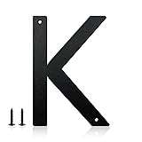 8 Inch House Numbers and Metal Letters for Outdoor