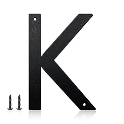 6 Inch House Numbers and Metal Letters for Outdoor