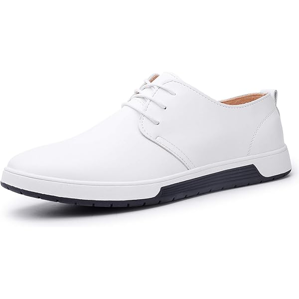 TinaCus Women's Square Toe Oxford Shoes - Genuine Leather Lace-Up Chunky Heel Low Heels