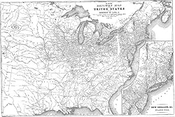 OFFICIAL GUIDE OF RAILWAYS COLLECTION 1848-1910 on
