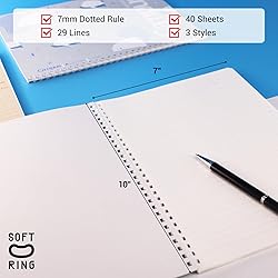 KOKUYO Spiral Notebook Journal, 3 Pack Campus B5