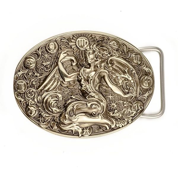 Mens Capricorn Capricorn Stuff Capricorn German Silver Belt Buckle
