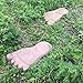 sweetyhomes 2 Pack Walk Maker Reusable Rock Stone Molds Concrete Path DIY Maker Footprint Shape ABS Plastic Yard Patio Lawn Garden DIY Walkway Pavement Paving Moulds