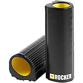 TRX Training Rocker Myofascial Release Roller, Neck and Back Massage Roller for Muscles, Round Foam Roller for Stretching and Postworkout Use, 13 Inches