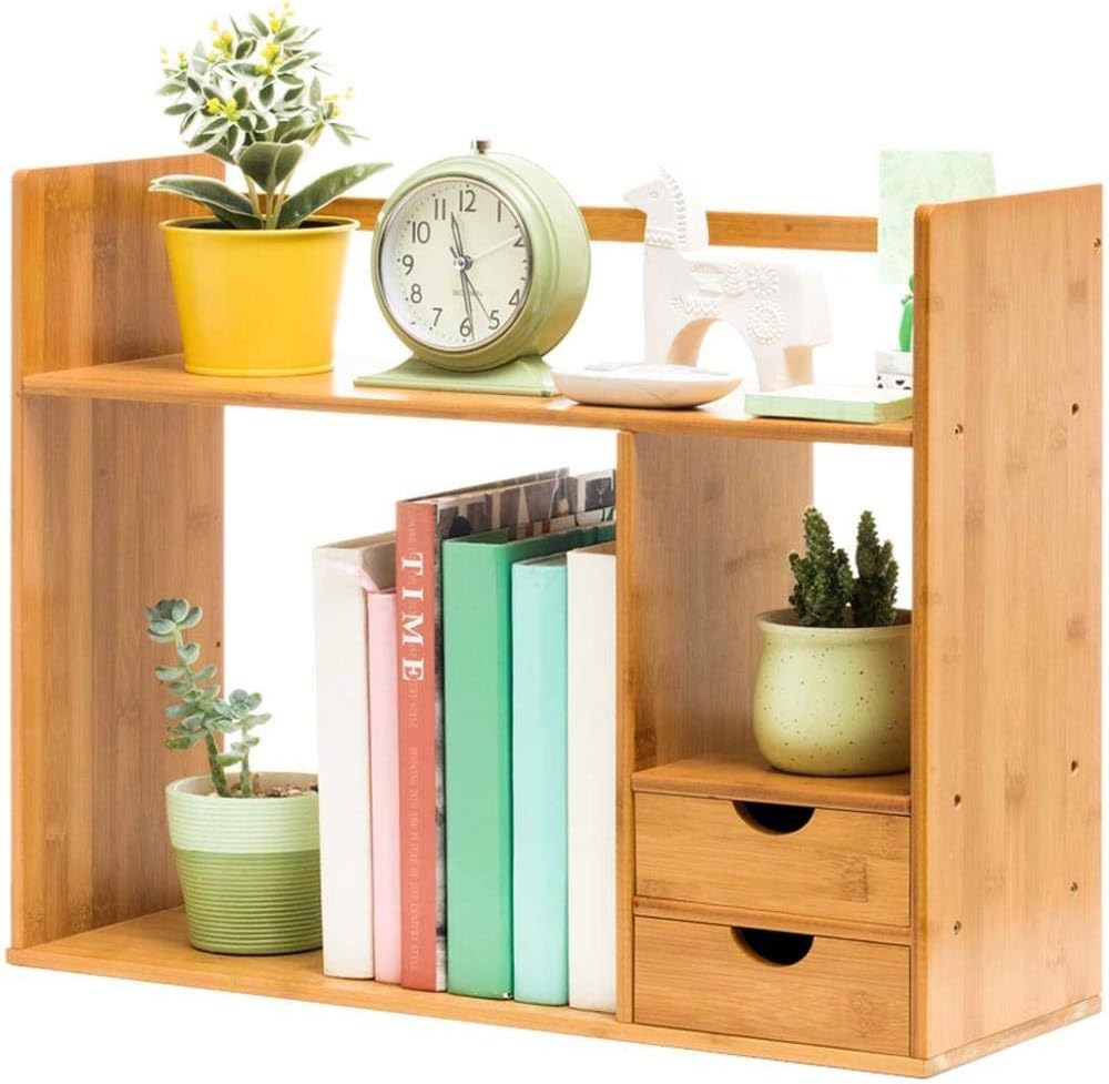 XZKHL Desktop Bookshelf Student Mini Desk Storage Shelf