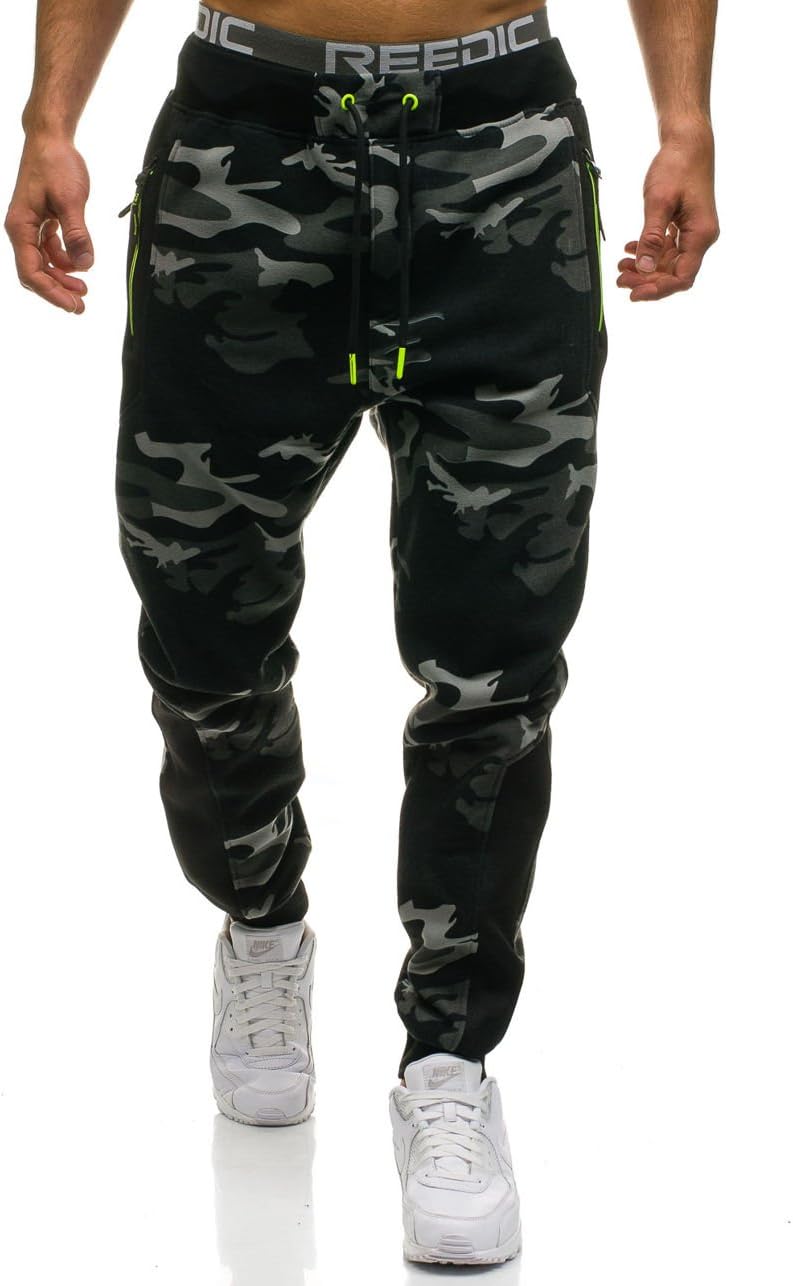 BOLF Men's Drop Crotch Trousers