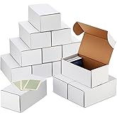 Yexiya 10 Pcs 400 Count Cardboard Trading Card Storage Box, White | Baseball Card Storage Box, Collectible Cases for Sports Gaming, Fit Home Display, Sports Card Organizer For Hobby Collectors