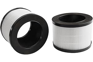 2 Pack H13 For HEPA Replacement for Tolife TZ- For K1 For MK01 Air Purifier 3-in-1 Filtration System Activated Carbon Filter