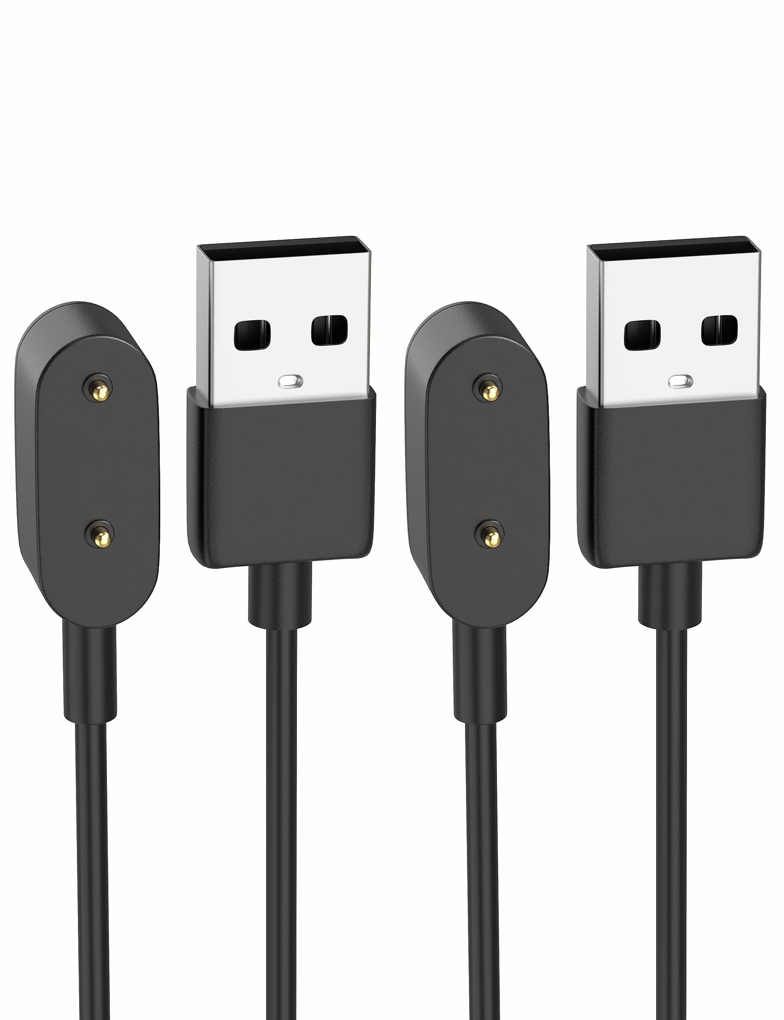 Sinoacc Charger for Huawei Watch Fit 1/2/3/New/Mini/Elegant, for Huawei Band 10/9/8/7/6/6 Pro, 4X Smartwatch, Honor Band 9/7/6/Watch ES - 3.3ft 100cm Replacement Magnetic USB Charging Cable, 2 Pack