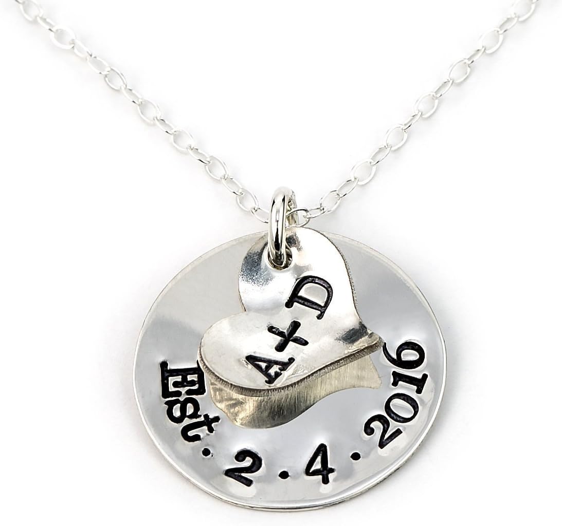 AJ's CollectionSterling Silver Personalized Relationship Necklace