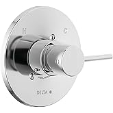 Delta T14059-PP Modern Pressure Balanced Valve Trim Only with Single Lever Handle - Less Rough In - Chrome