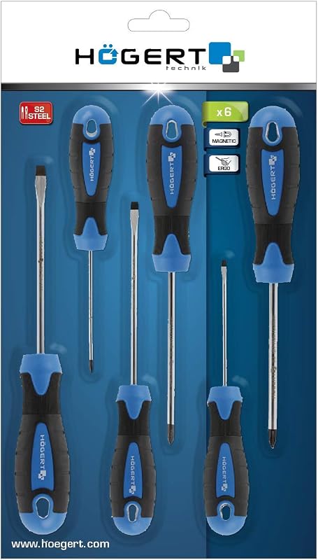 Hogert Technik HT1S095 Juego Kit de atornilladores