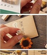 Ziranee Wooden Rubber Stamps Kit 36 Letters w/ Storage Box for Crafts view 2