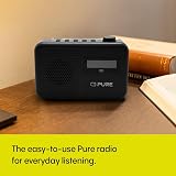 Pure Elan One2 Portable DAB/FM Radio with Bluetooth 5.1 Charcoal Black view 2