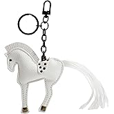 Autumnwell Horse Keychain, Hanging Charm Accessory for Purse, Bag and Backpacks Pony Key Chain for Women