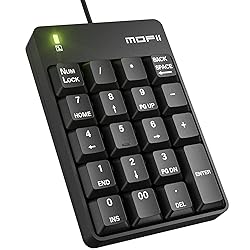 MOFII Wired Number Pad Numeric Keypad Silent 19