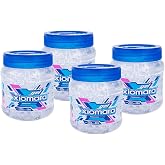 Xiomara Professional Hair Styling Gel with Vera Long-lasting Hold, Clear, Aloe, 4 Pack of 8.80 Oz Jars