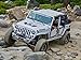 Spiderwebshade mesh Sun Shade top Compatible with Jeep Wrangler jku 4 Door 2007 Until 2018 All Trims Made in The USA for Vehicle Accessory in red