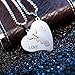 Matching Necklace 1 Pairs,Haluoo Stainless Steel I Love You Heart Pendant Necklace Creative Lock Key Heart Shaped Matching Necklace for Couples Birthday (Silver)thumb 3