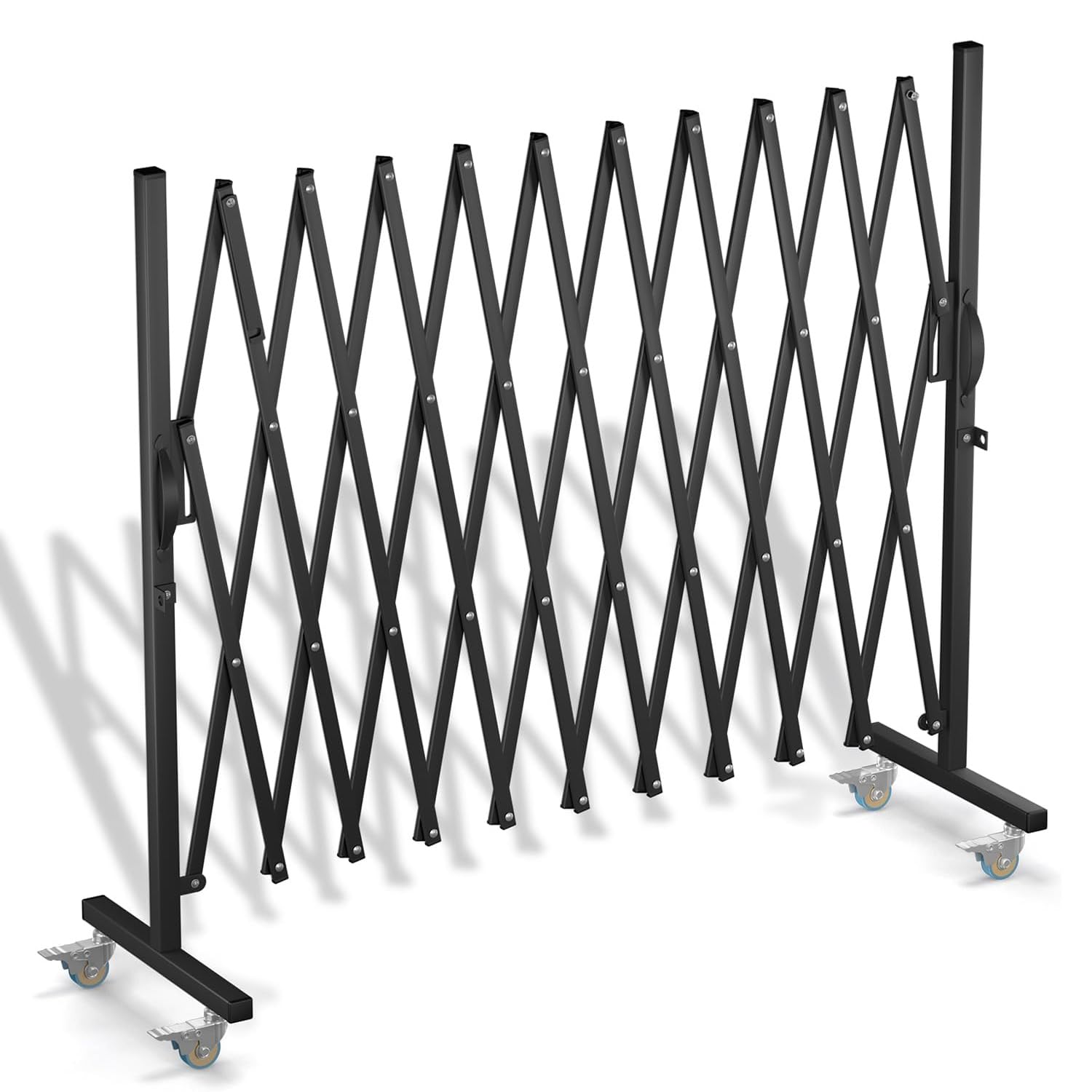 Expandable Barricade Gate,129” Safety Metal