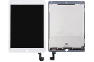 MUSTPOINT LCD Display Touch Screen Digitizer Assembly for iPad Air 2 A1566 A1567 White