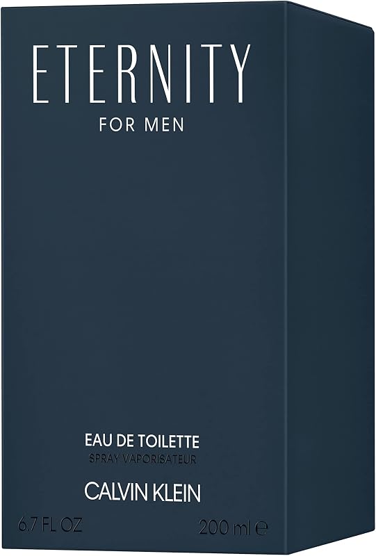 Eternity Eau de Toilette para hombres | Fragancia masculina con notas de mandarina, lavanda y madera de cedro | Fragancia duradera | 200 ml