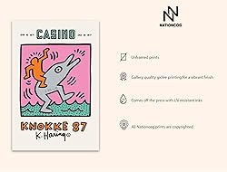 Nationcog Casino Knokke 1987 Exhibition Print Pop