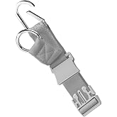 ZINZ Elastic Jacket Gripper Travel Strap with D-Ring Hooks and Buckle | Suitcase Straps Luggage Belts, Travel Accessories, Makes Your Hands Free for Man and Women