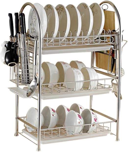 Shelf Almacenamiento En El Plato, Bandeja para Lavar Platos, Estante