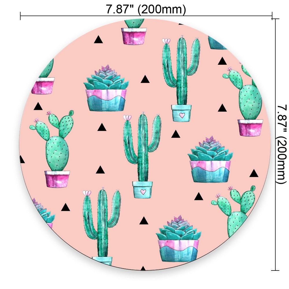 Cactus Mouse Pad Gift Desk Decor Dorm Decor Office Decor ...
