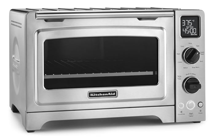 KitchenAid Convection Digital Countertop Oven, Stainless Steel (Renewed)