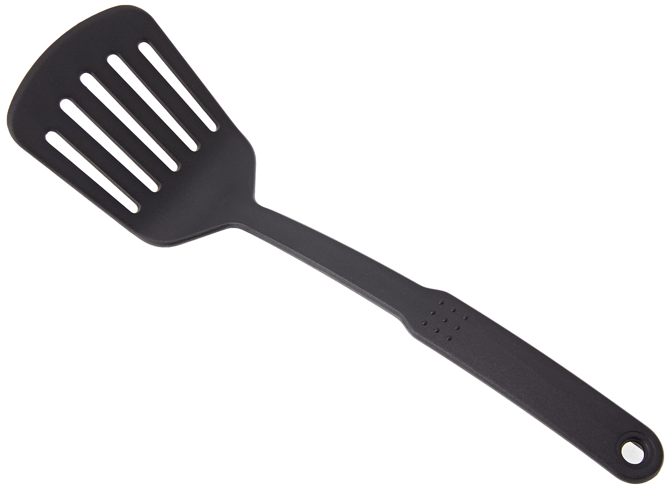 Lacor 98906 Nylon Perforated Spatula, 32 x 9 x 30 cm, Black