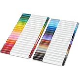 Amazon Basics Broad Line Washable Markers, Multicolor, Pack of 40