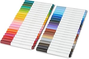 Amazon Basics Broad Line Washable Markers, Pack of 40, Multicolor