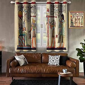 Egyptian Decor Collection,Papyrus with Egyptian Ancient ...