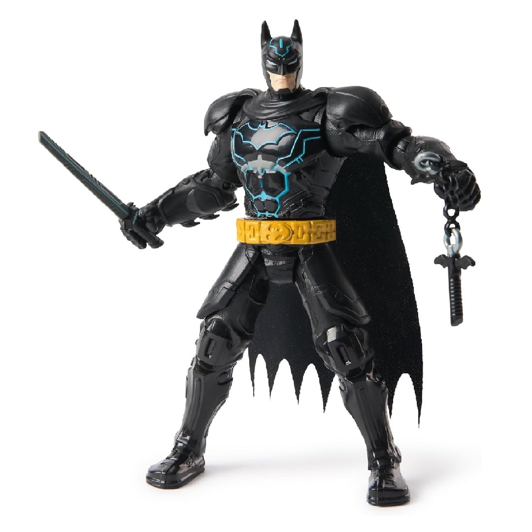 DC Comics, Batman Ninja - 15cm Batman Action-Figur, Battle Moves, mit Zubehör, ab 4 Jahren