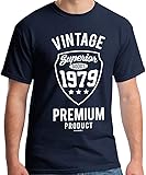 40th Birthday Gifts for Men Vintage Premium T-Shirt