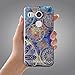 Nexus 5x case,Lizimandu TPU 3d pattern Case for Nexus 5x(Blue Flower)